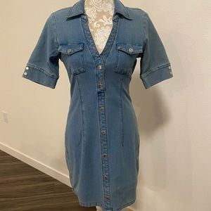 Denim dress